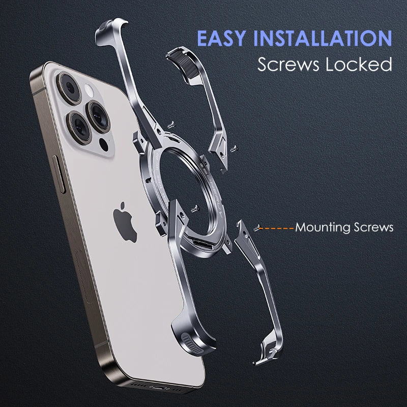 Frameless Free Spins Magnetic Phone Case - Wholesalus