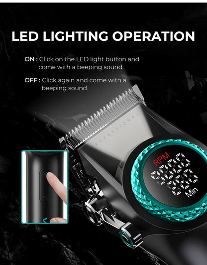 Professional Cordless Hair Trimmer - Wholesalus