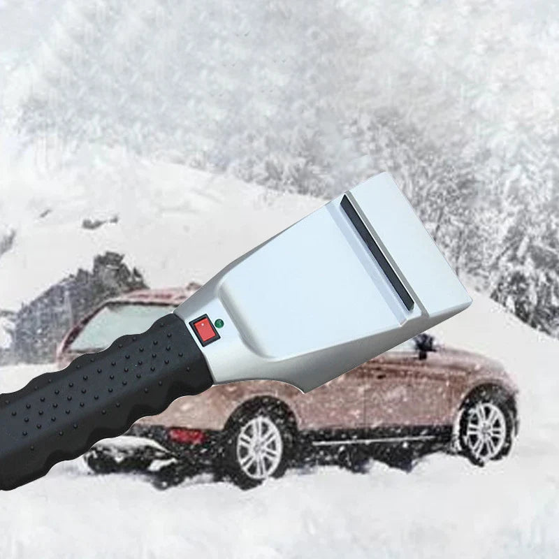 Electric Car Windshield Glass Snow Scraper