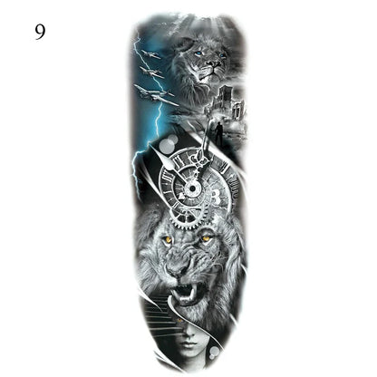 Full Arm Temporary Tattoos - Wholesalus