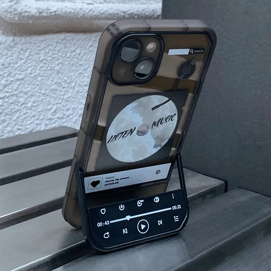 Retro Music Player KickStand Iphone Case