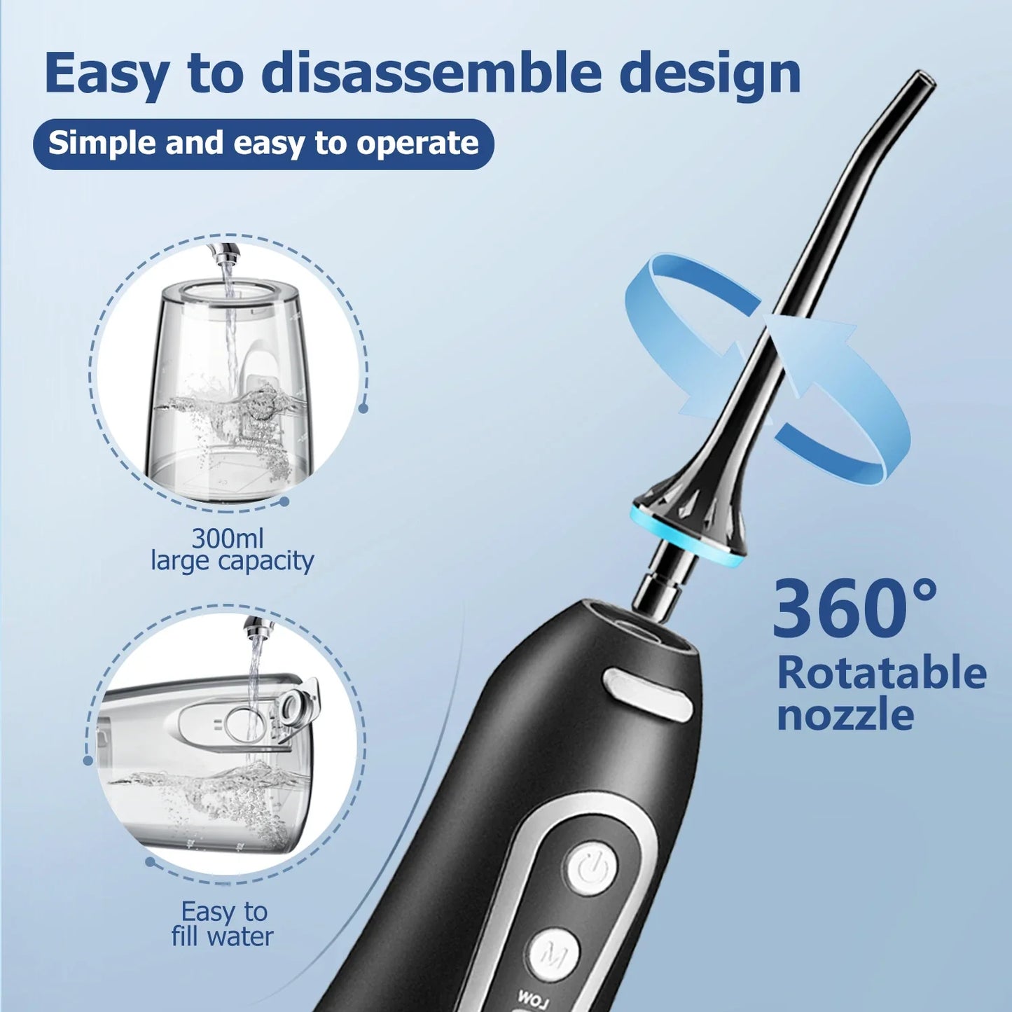 USB Oral Care Water Flosser