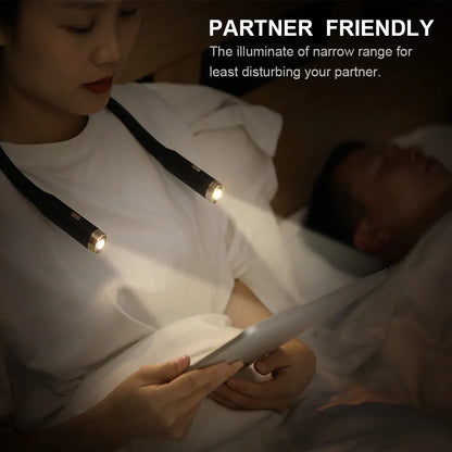 LED Rechargeable Handsfree Reading Lamp - Wholesalus