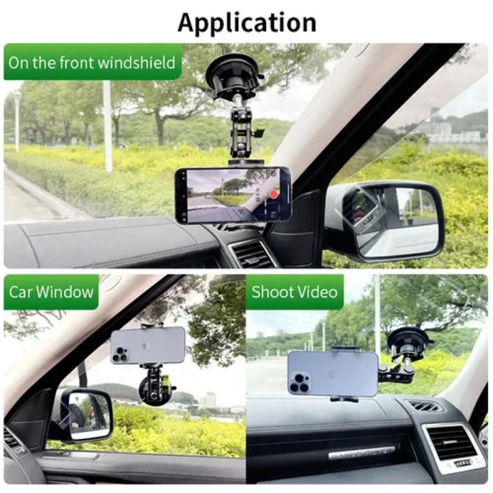 Car Rotatable Suction Grip Phone Holder