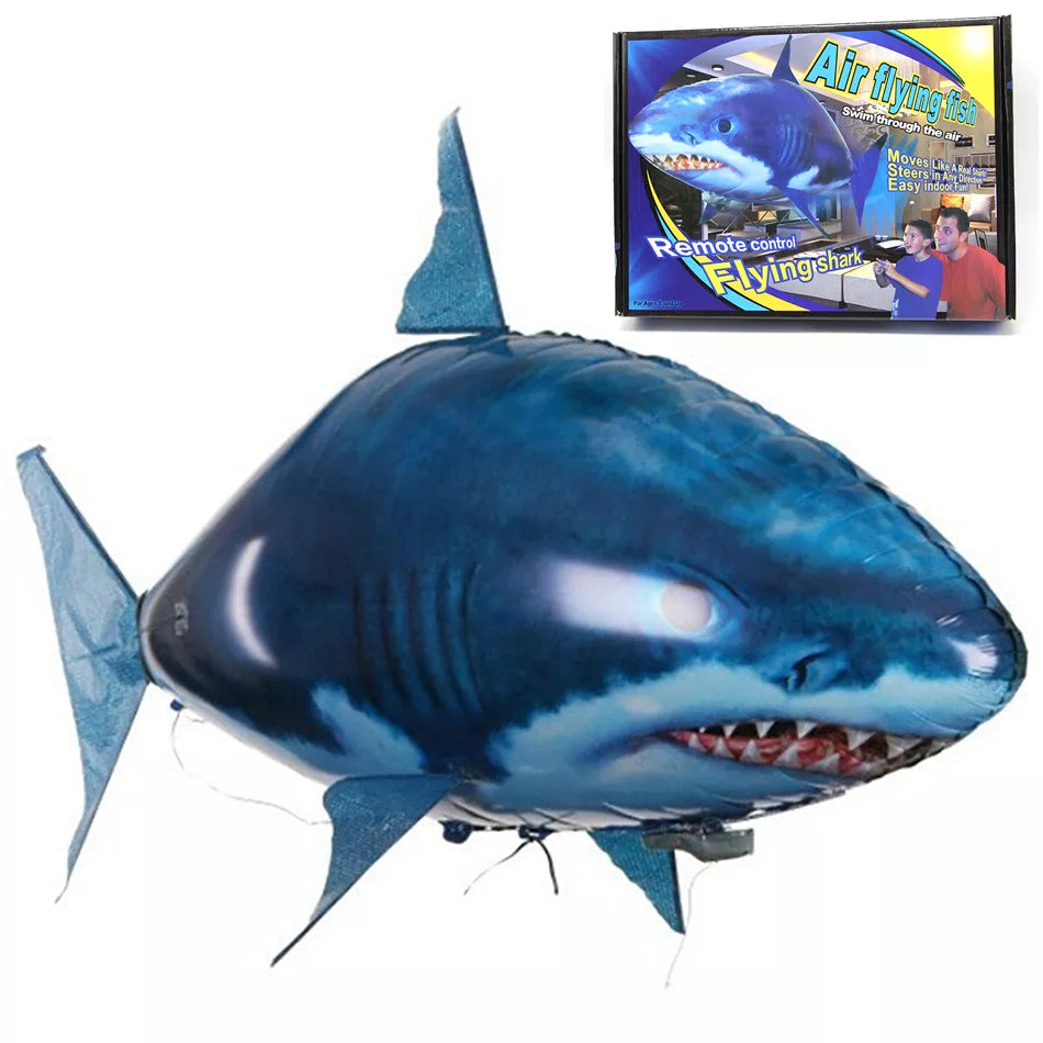 Inflatable Remote Control Shark Fish Toy