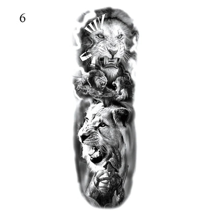 Full Arm Temporary Tattoos - Wholesalus