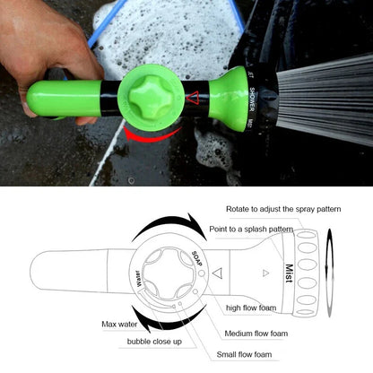 8 In 1 High Pressure Hose Nozzle - Wholesalus