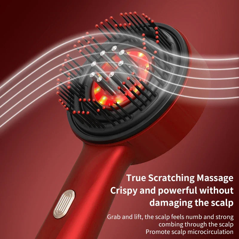 Portable Electric Scalp Massage Comb