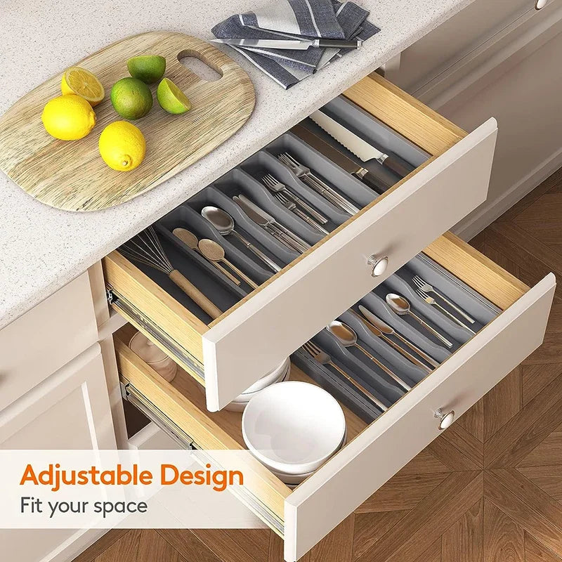 Expandable Kitchen Drawer Organizer