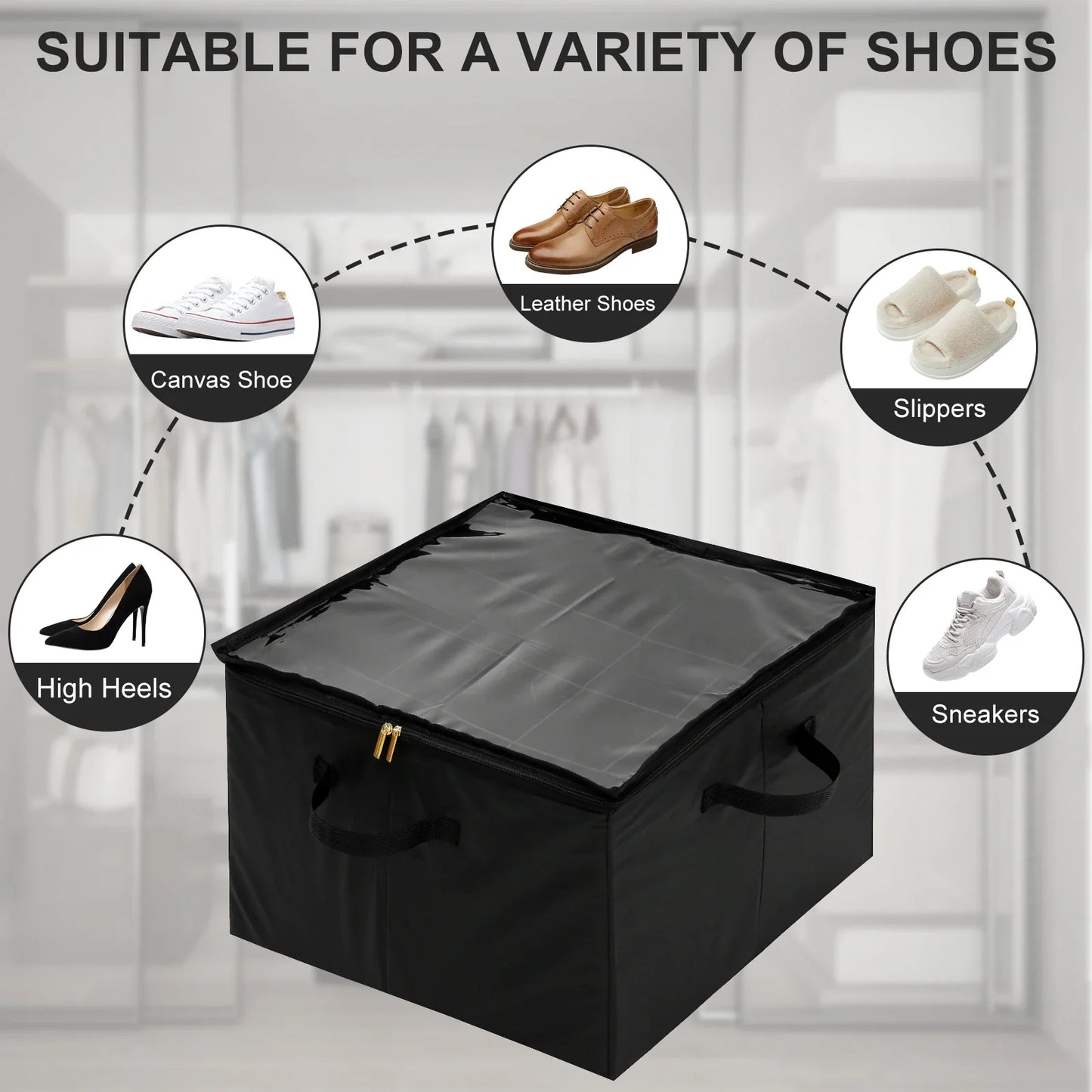 Shoe Storage Organizer Box