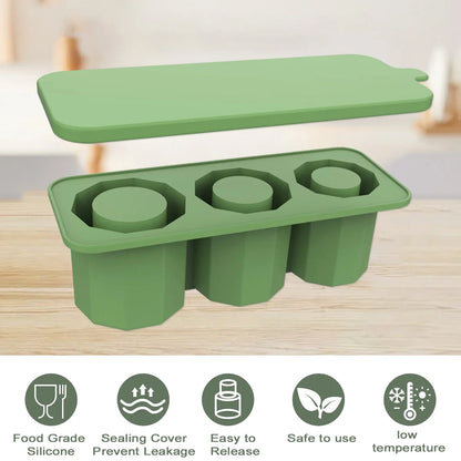 Stanley Cup Silicone Ice Mold with Lid - Wholesalus