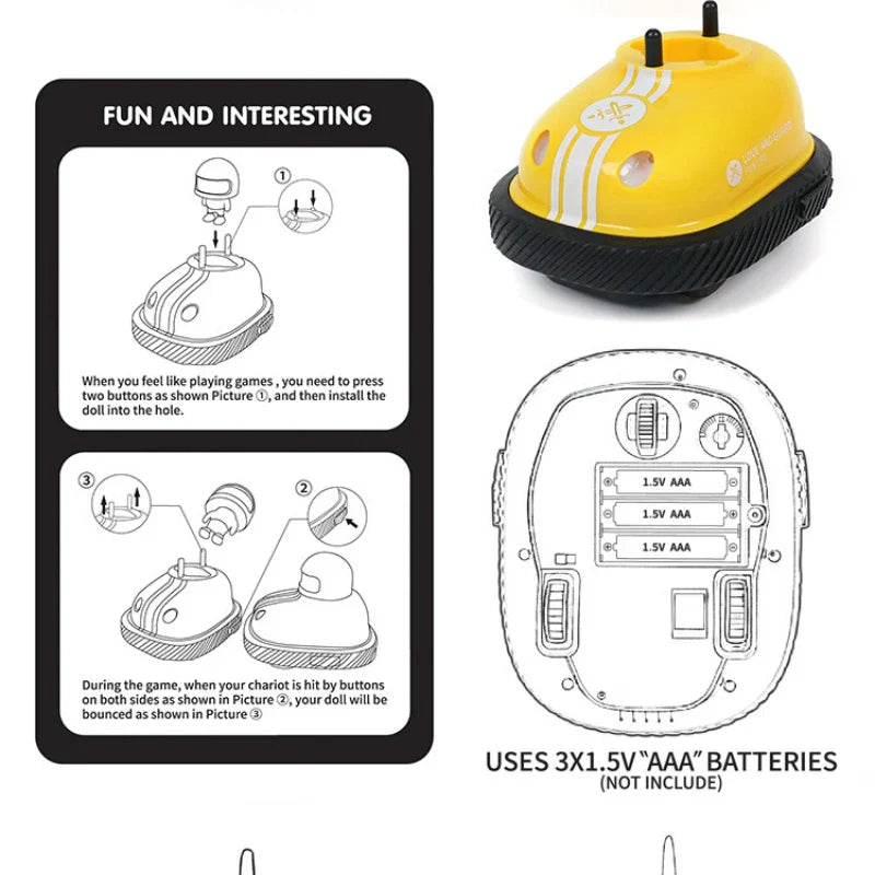 RC Battle Bumper Car Toy