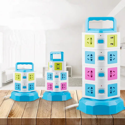 Power Strip Socket Tower - Wholesalus
