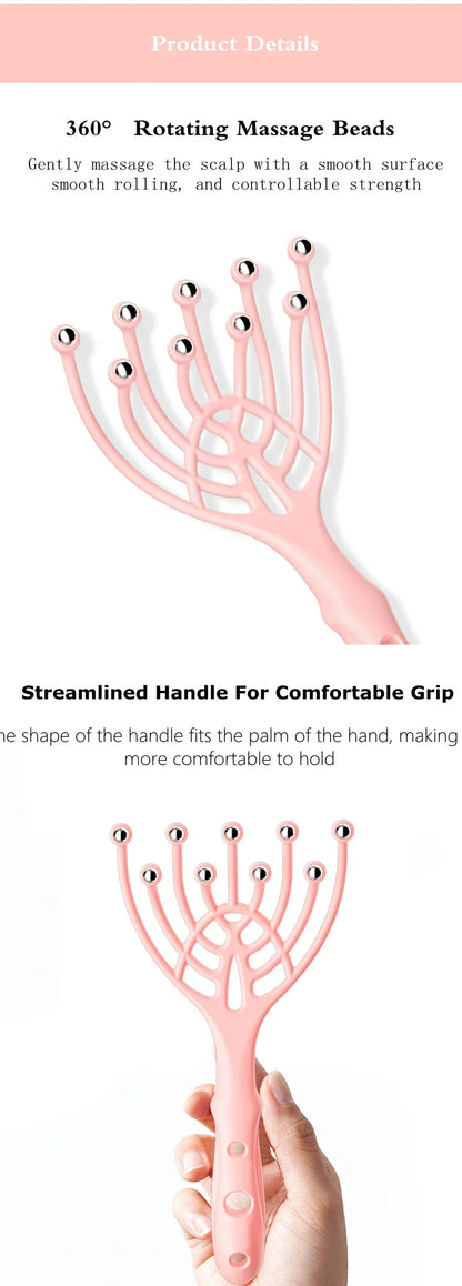 Hand Held Scalp Massage Roller - Wholesalus