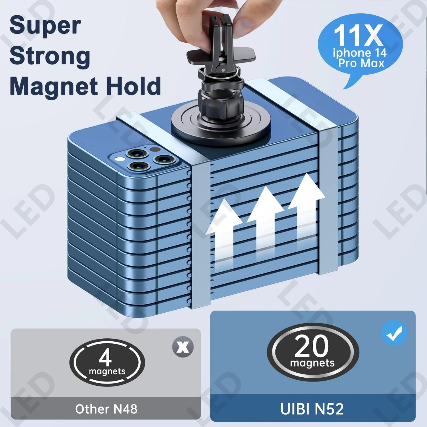 Magsafe Car Air Vent Mount Phone Holder - Wholesalus