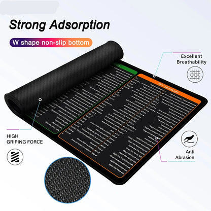 Shortcut Keys Mouse Pad - Wholesalus