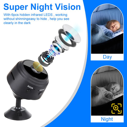 1080P HD Wireless Night Vision Wifi Camera - Wholesalus