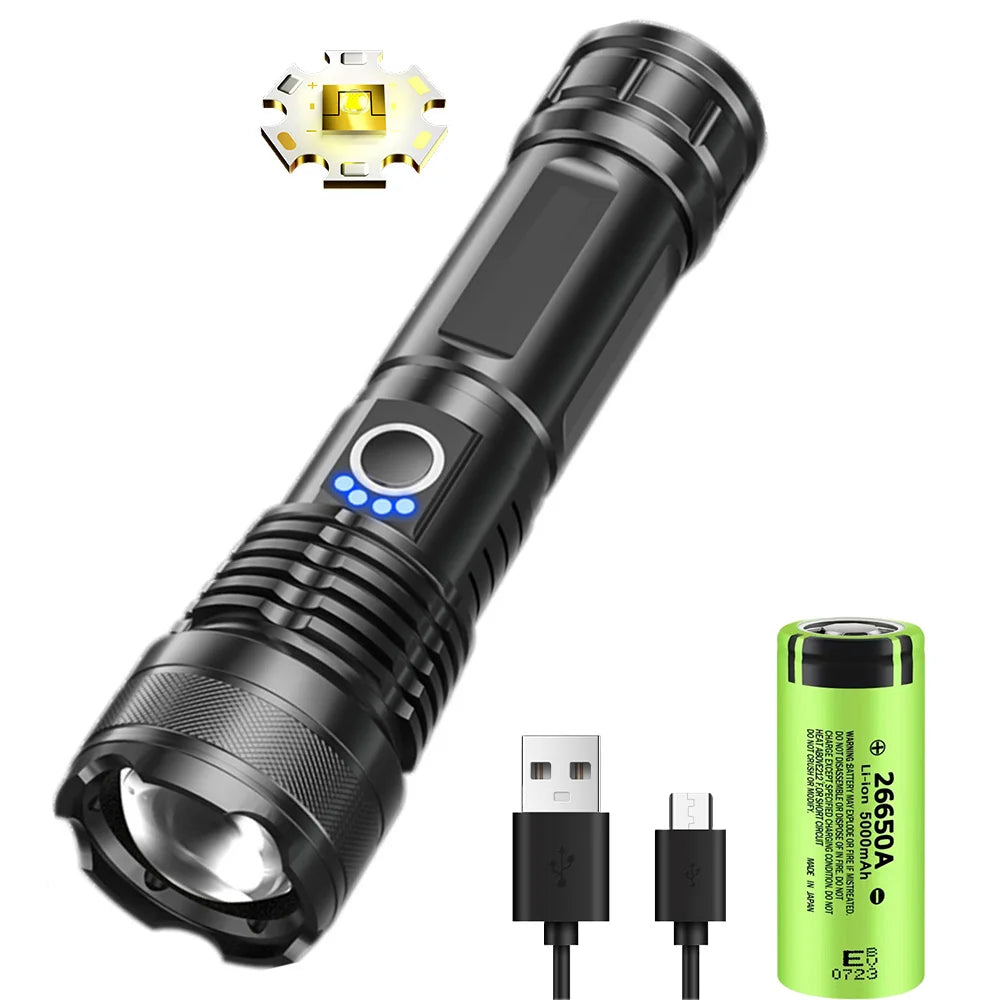 Rechargeable Outdoor Flashlight - Wholesalus