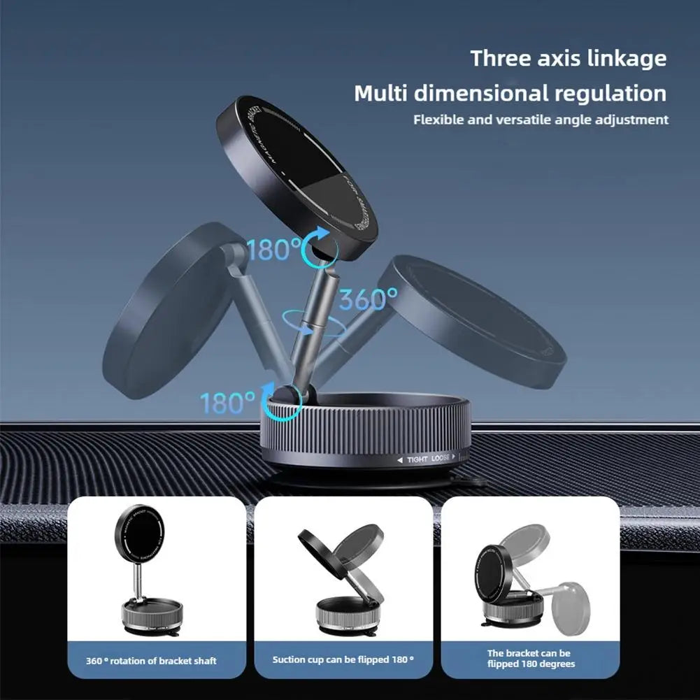 Magnetic Suction Cup Phone Holder - Wholesalus