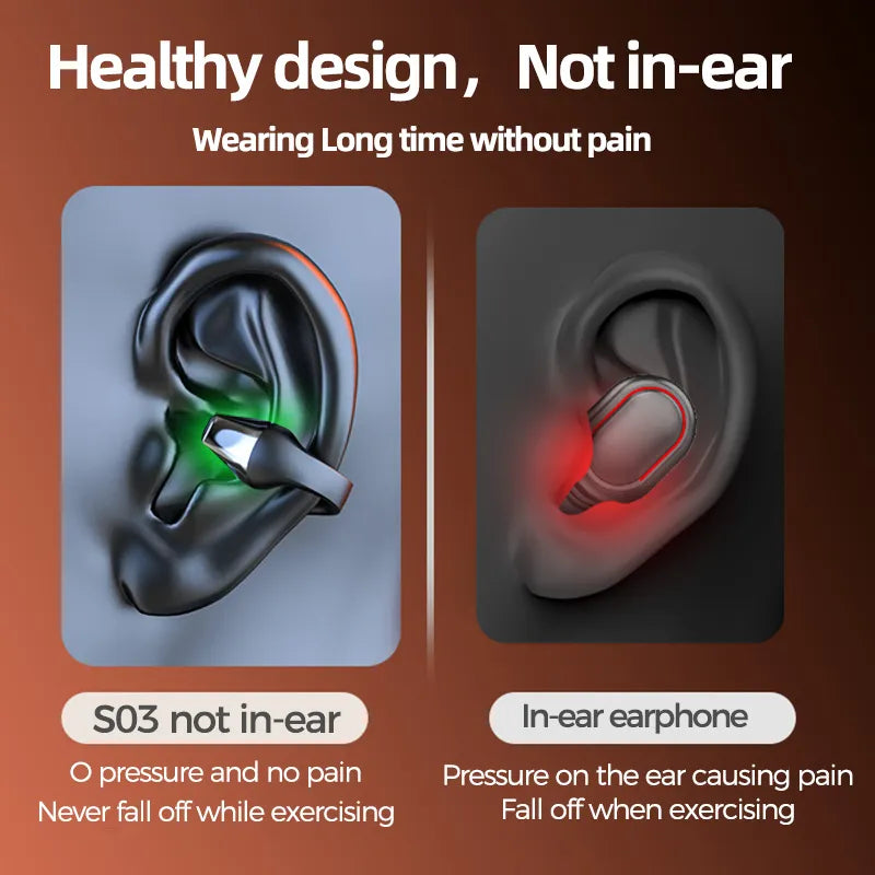 Ear Clip Bluetooth Headset