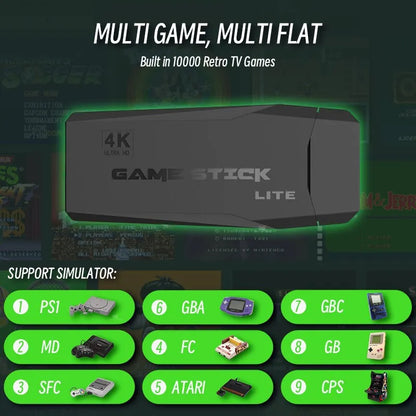 Retro Wireless Game Console Stick - Wholesalus
