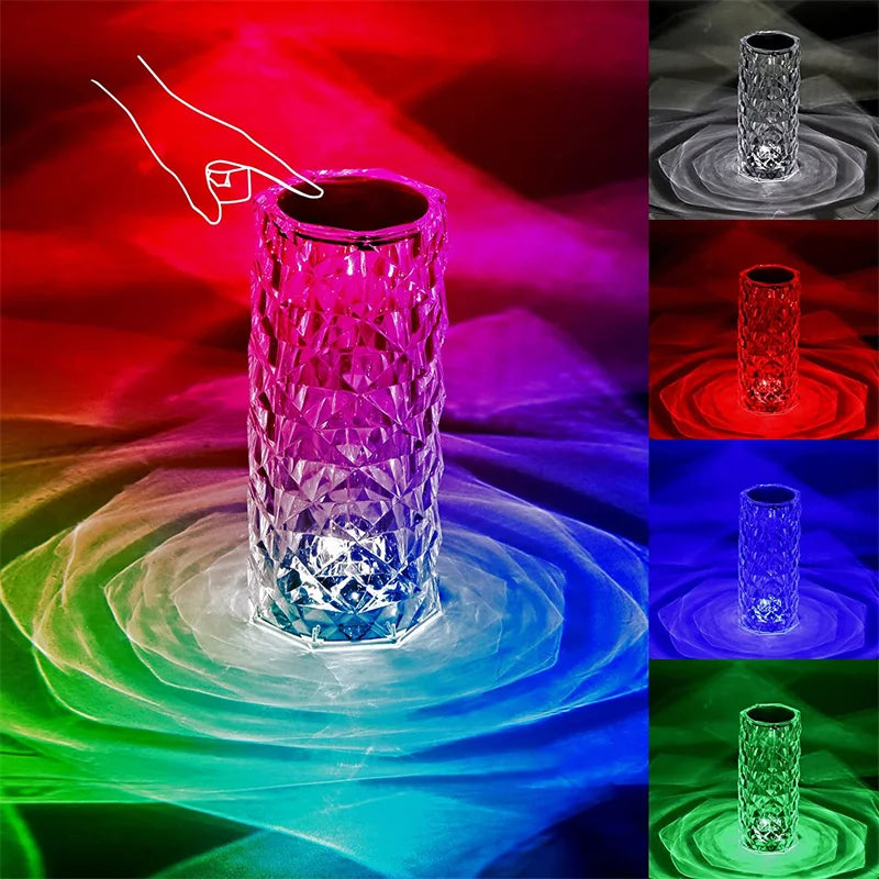 USB Crystal Touch Lamp