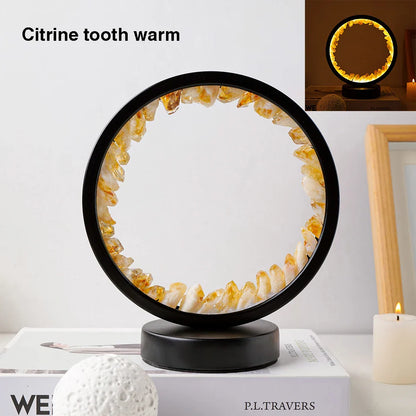 Natural Gemstone Crystal Lamp - Wholesalus