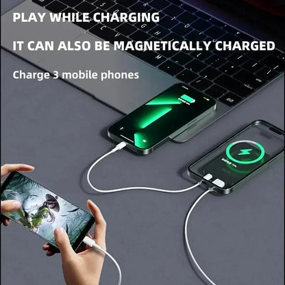 Magnetic Wireless LED Display Fast Charging Power Bank - Wholesalus