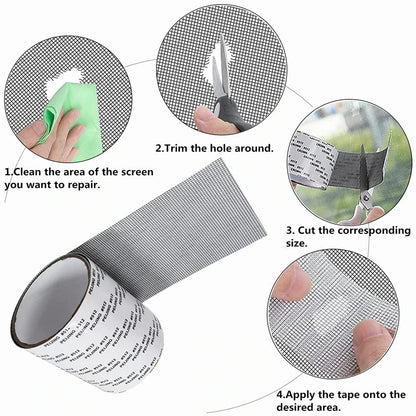 Anti-Mosquito Screen Repair Tape - Wholesalus