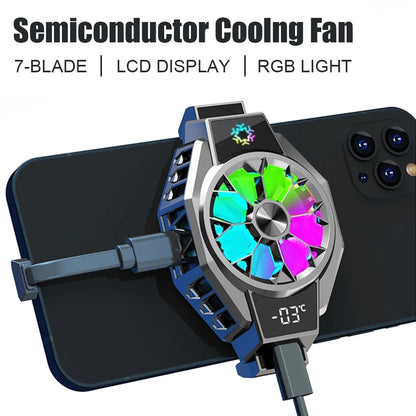 Mini Semiconductor Mobile Cooling Fan - Wholesalus