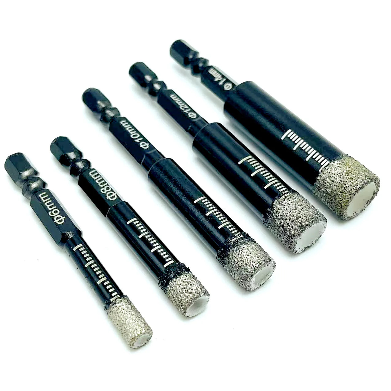 Diamond Coated Drill Bit Set