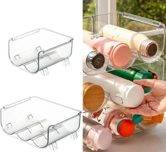 Acrylic Bottle Organizer Rack