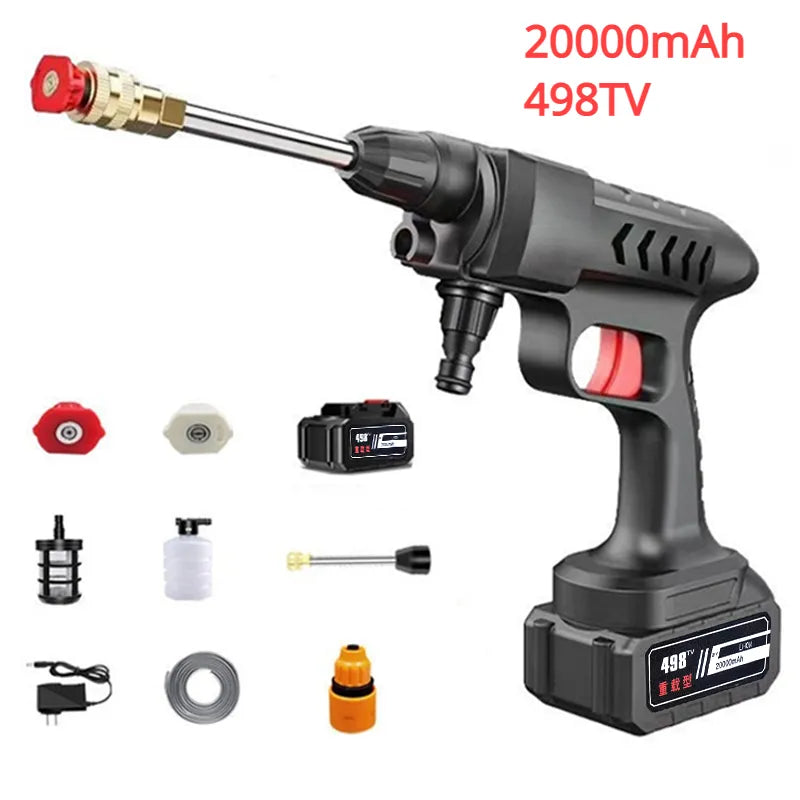 Adjustable High Pressure Car Wash Gun