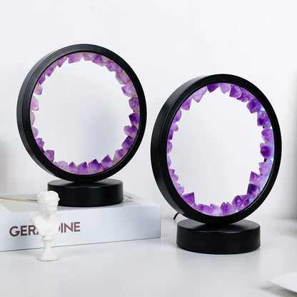 Natural Gemstone Crystal Lamp - Wholesalus