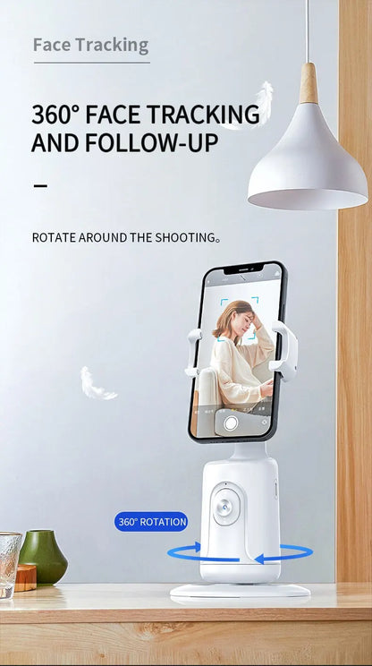 Smart Face Recognition Auto Tracking Phone Holder - Wholesalus
