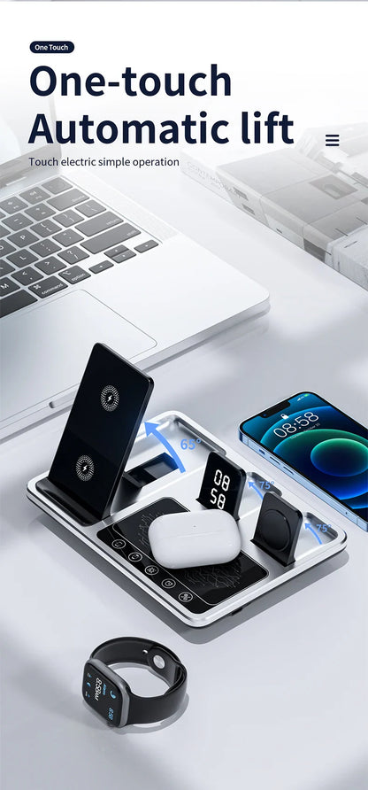 4 in 1 Magsafe Wireless Charging Station - Wholesalus
