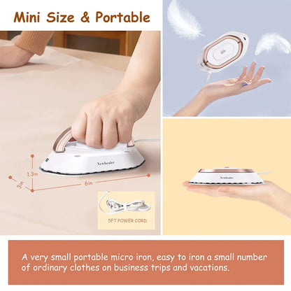 Travel Mini Non-Steam Iron - Wholesalus