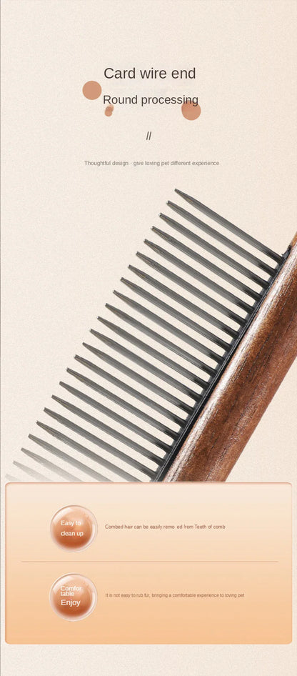 Stainless Steel Pet Grooming Brush - Wholesalus
