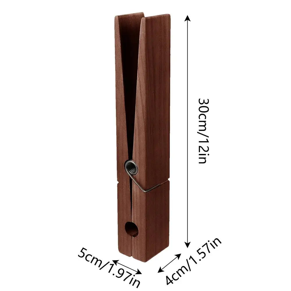 Giant Wooden Towel Holder