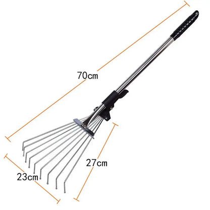 Retractable Garden Rake - Wholesalus