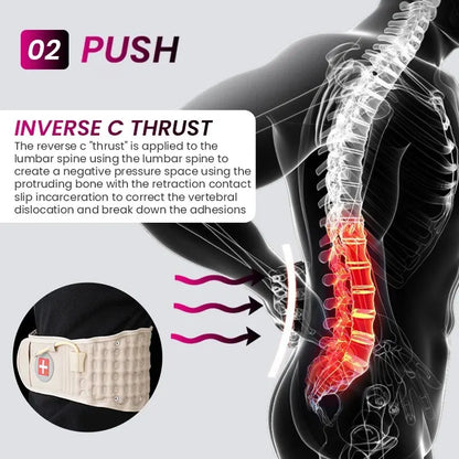 Inflatable Lumbar Pain Relief Belt - Wholesalus