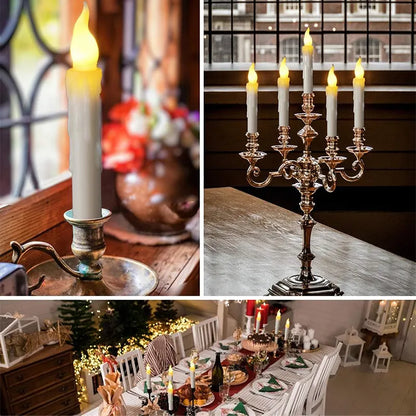 LED Candles with Magic Wand - Wholesalus