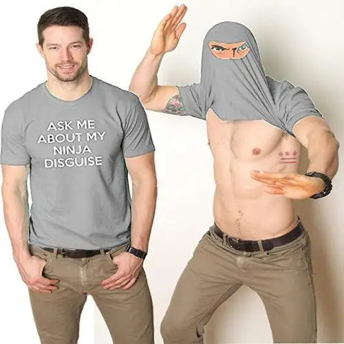Ninja Disguise Flip T-Shirt - Wholesalus