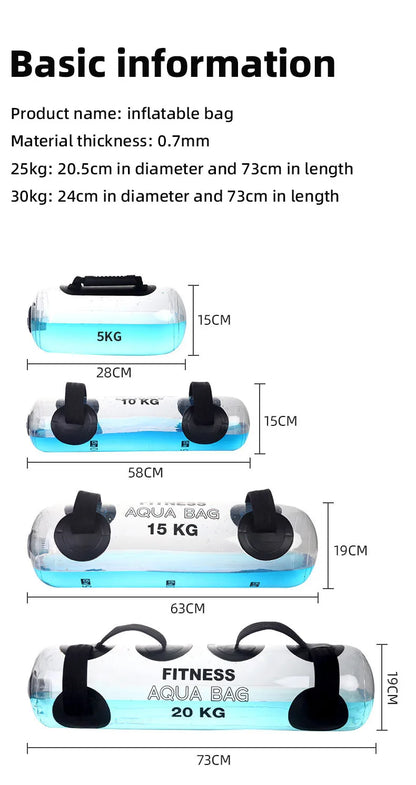 Inflatable Fitness Aqua Bag - Wholesalus