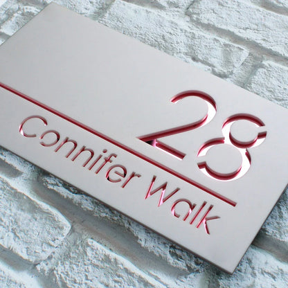 Customized Acrylic Laser Cut Sign Plate - Wholesalus