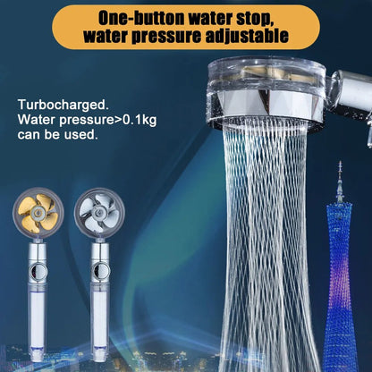 Turbocharged  Rotating Shower - Wholesalus