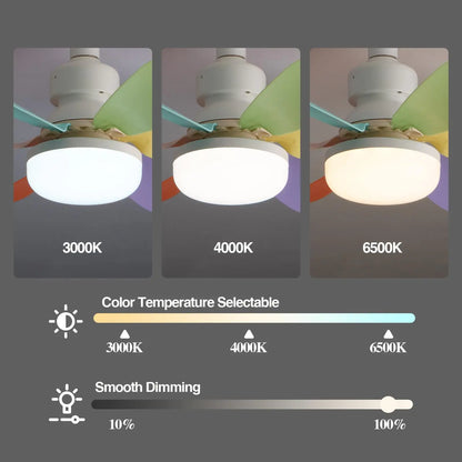 Socket Ceiling Fan with Light - Wholesalus