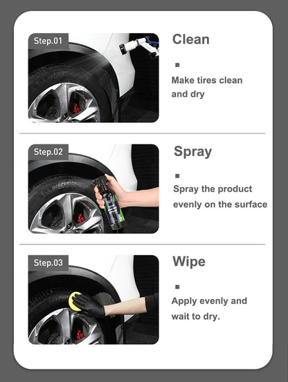 Tire Shine Coating Spray - Wholesalus