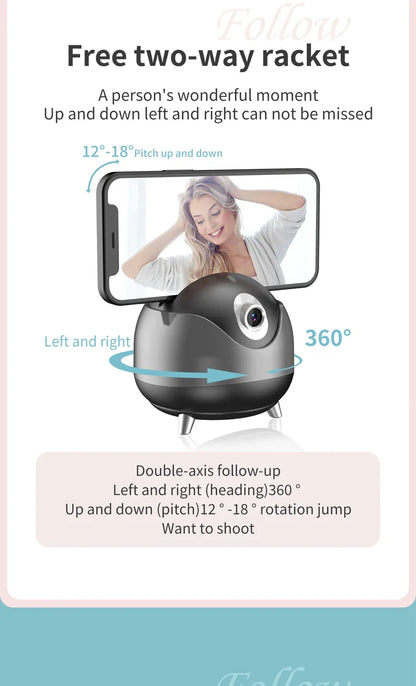 Smart Auto Face Tracking Phone Holder - Wholesalus