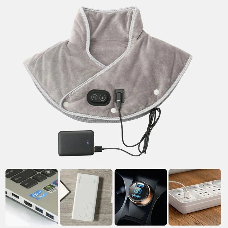 USB Thermal Cervical Massager Pad